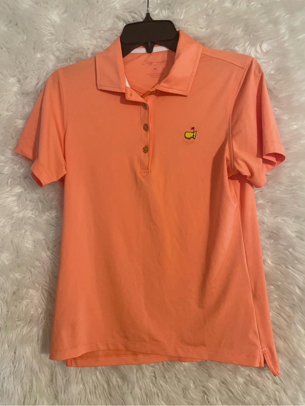 Masters Magnolia Lane Tech Women’s Short Sleeve Polo Shirt. Size Medium
